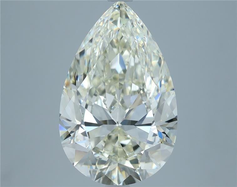 5.07ct J VS1 Rare Carat Ideal Cut Pear Diamond