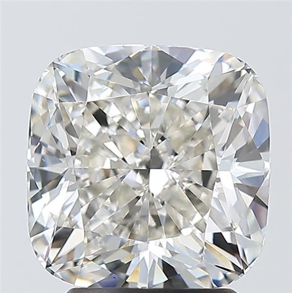 3.05ct I VS1 Rare Carat Ideal Cut Cushion Lab Grown Diamond