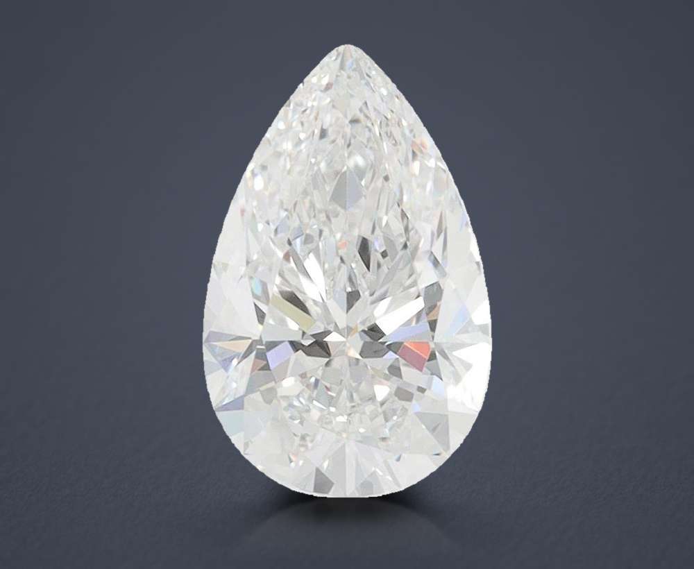 1.52 Carat Pear Lab Diamond