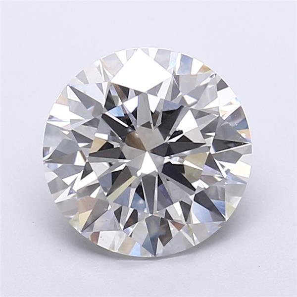 2.55ct G VS1 Rare Carat Ideal Cut Round Lab Grown Diamond
