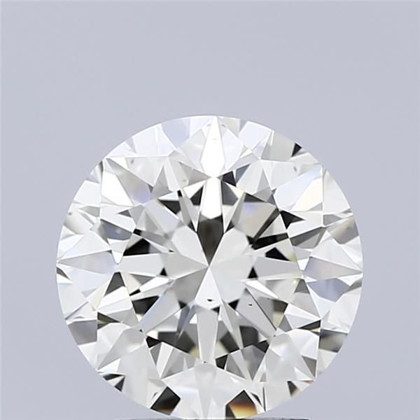 2.53ct K VS2 Rare Carat Ideal Cut Round Diamond