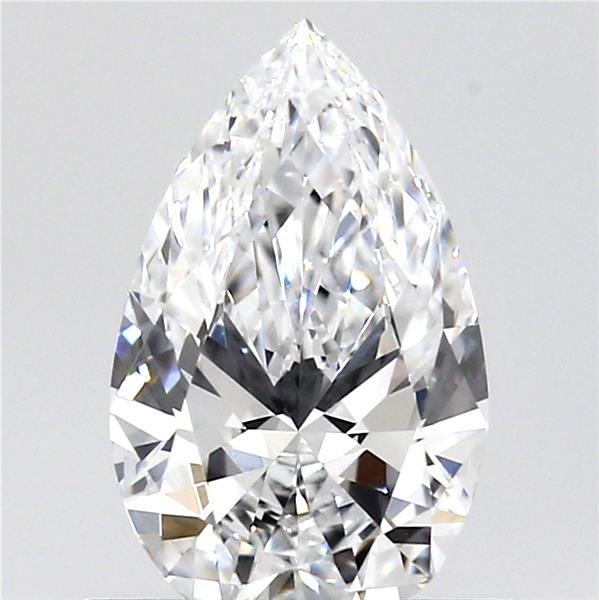 0.46ct E VS1 Rare Carat Ideal Cut Pear Lab Grown Diamond