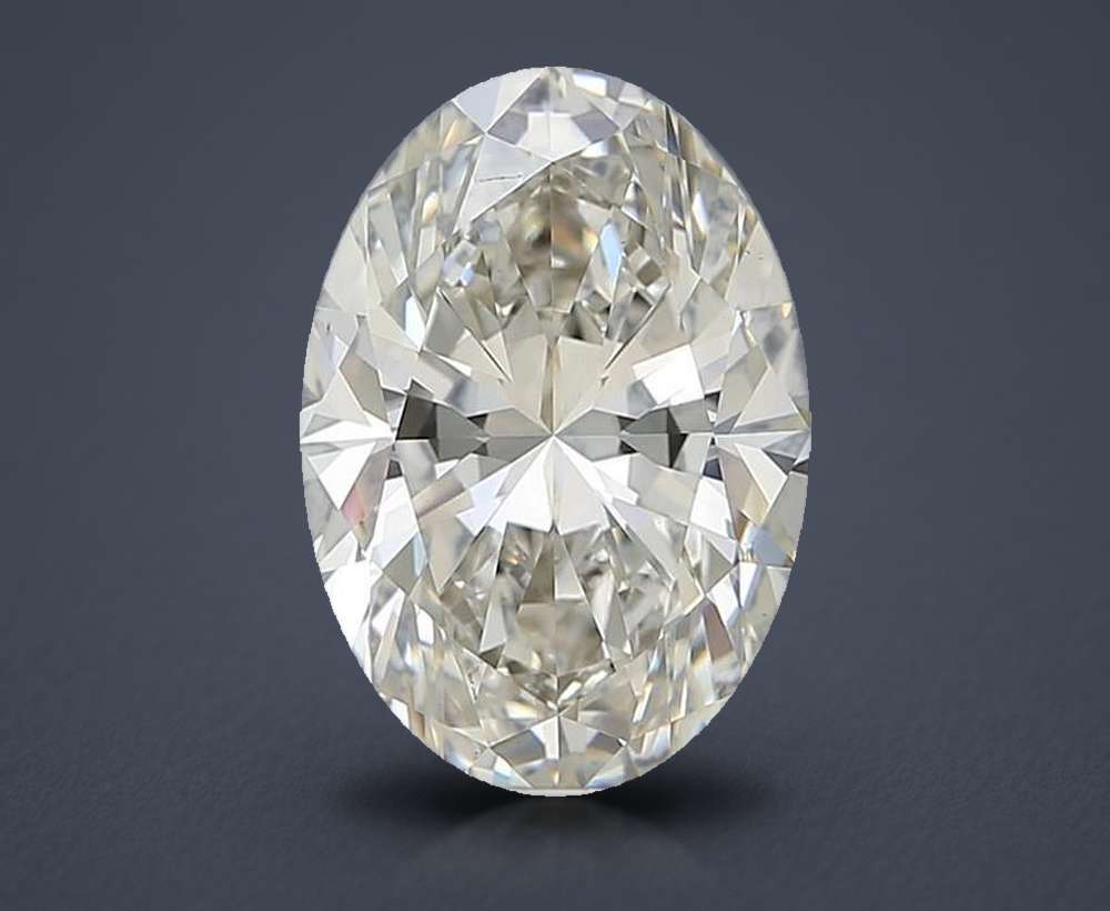4.21 Carat Oval Lab Diamond