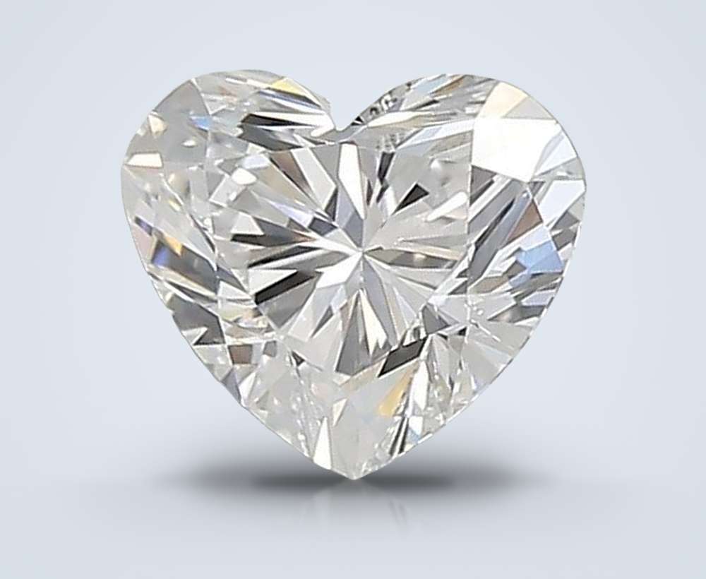 0.96 Carat Heart Lab Diamond
