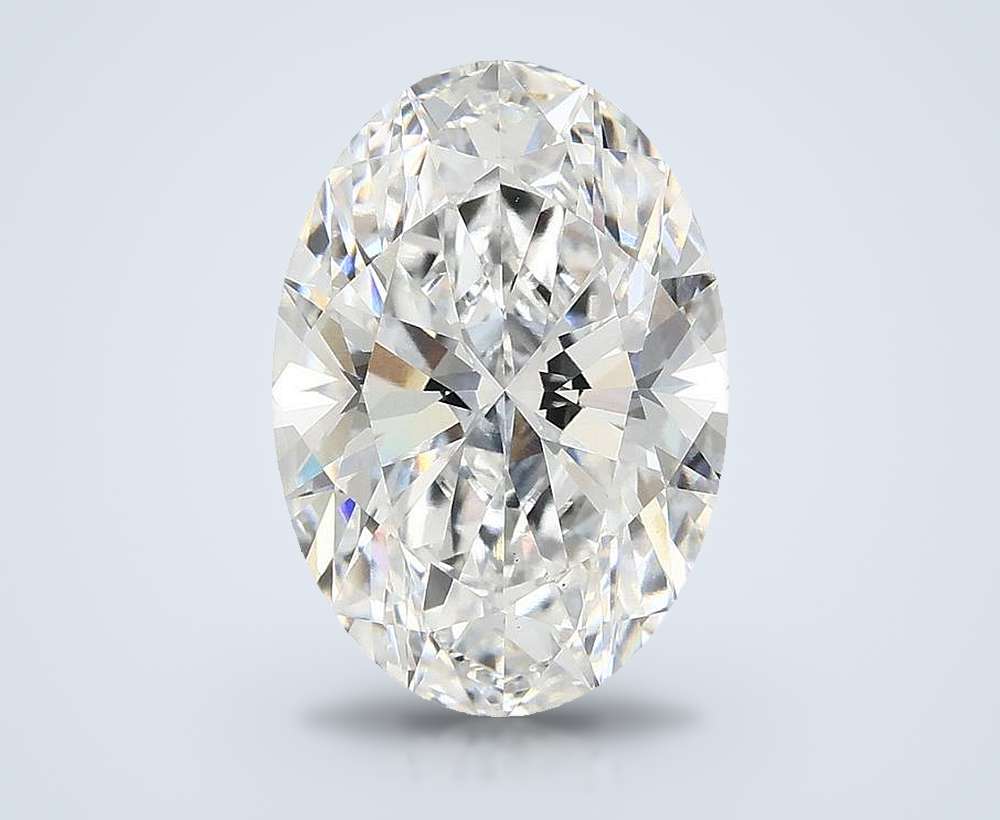 3.87 Carat Oval Lab Diamond