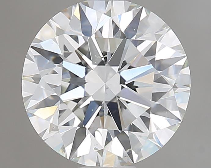 1.72ct F SI1 Rare Carat Ideal Cut Round Diamond