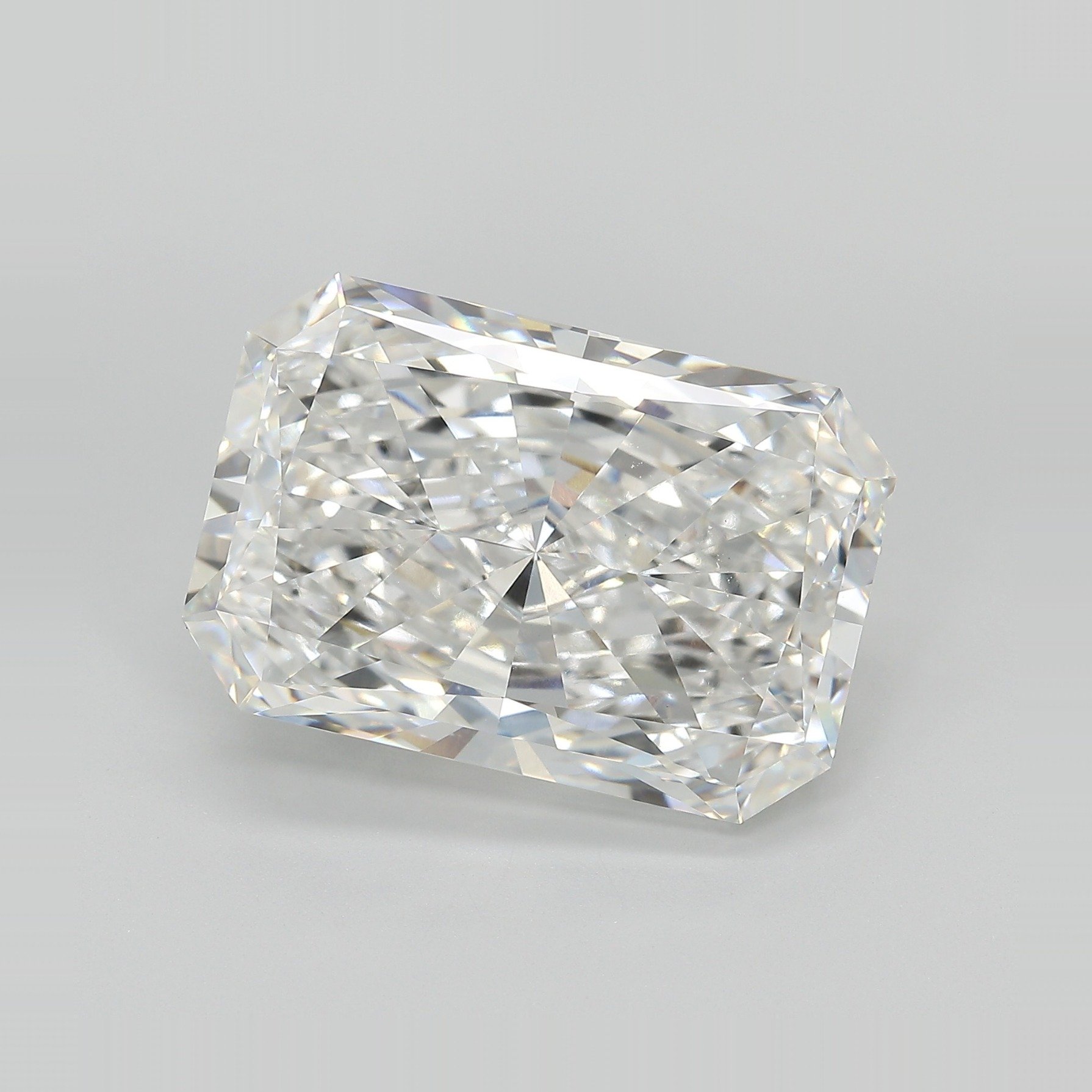 14.09ct E VVS2 Rare Carat Ideal Cut Radiant Lab Grown Diamond
