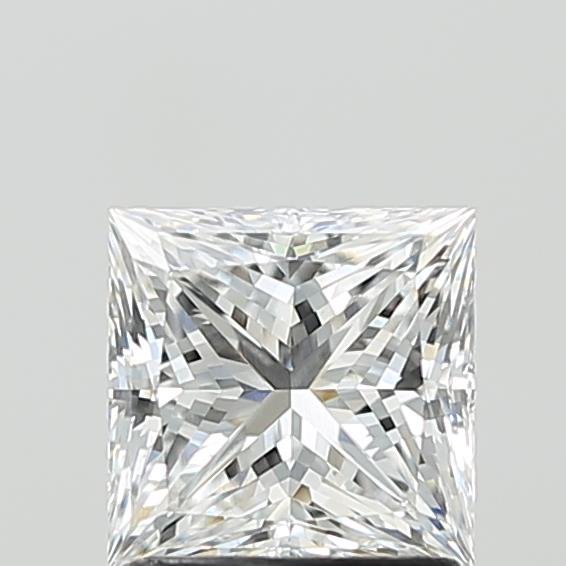 1.59ct F VVS2 Rare Carat Ideal Cut Princess Lab Grown Diamond