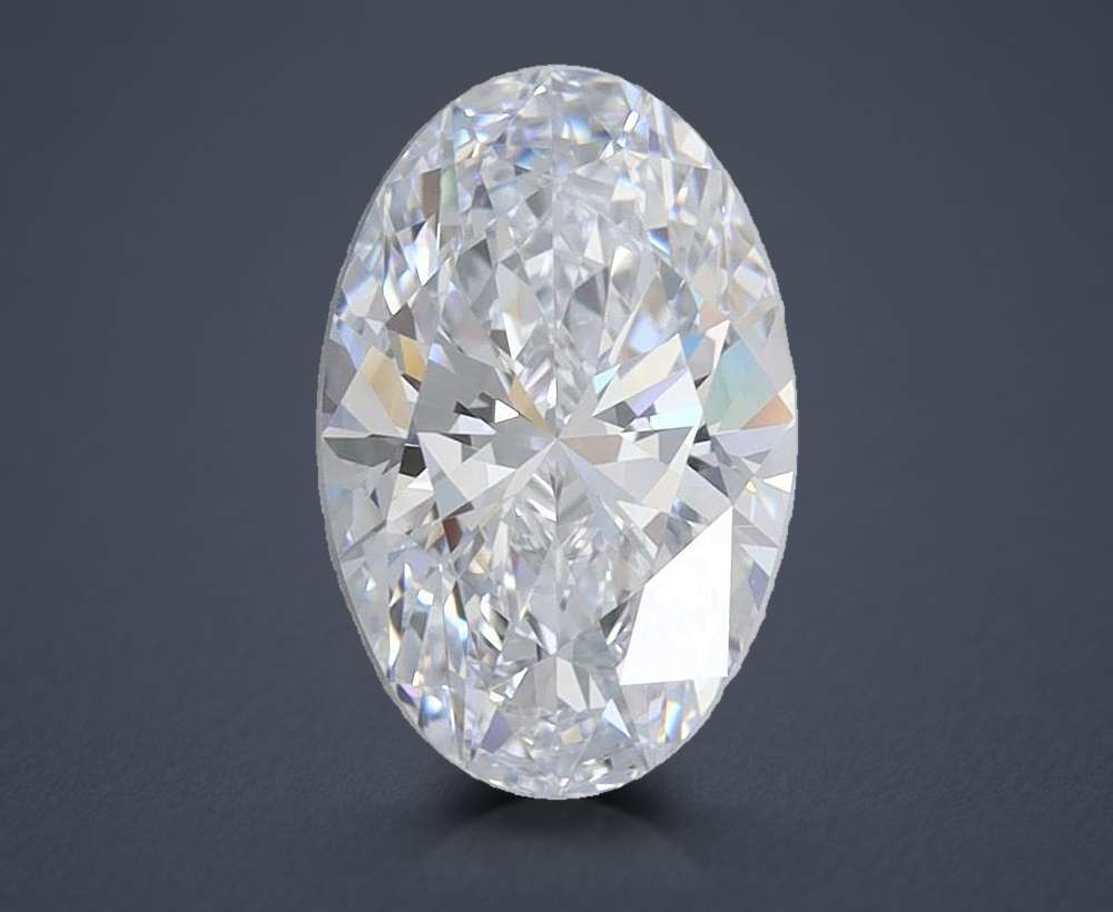 1.57 Carat Oval Lab Diamond