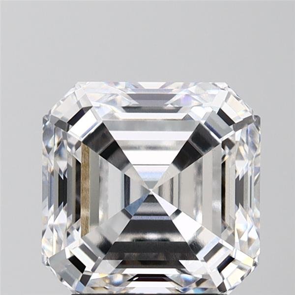 3.06ct E VVS2 Rare Carat Ideal Cut Asscher Lab Grown Diamond