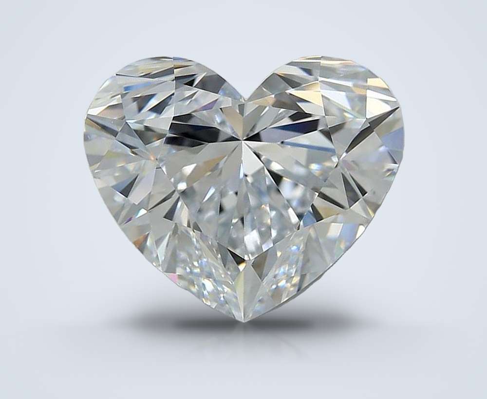 4.71 Carat Heart Lab Diamond