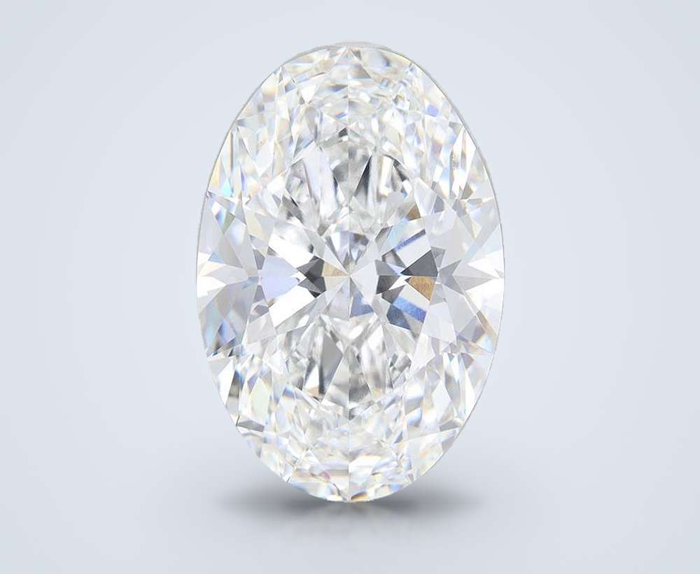 11.27 Carat Oval Lab Diamond