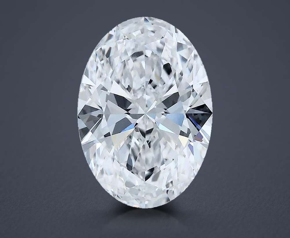 2.82 Carat Oval Lab Diamond