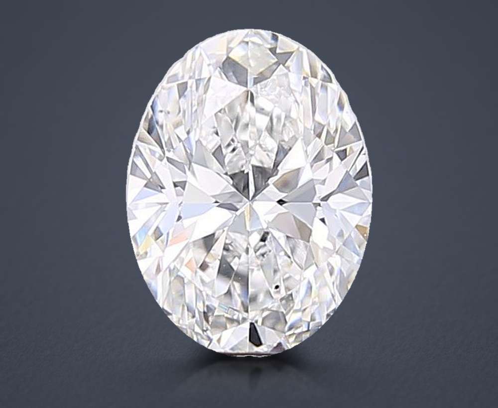 1.58 Carat Oval Lab Diamond
