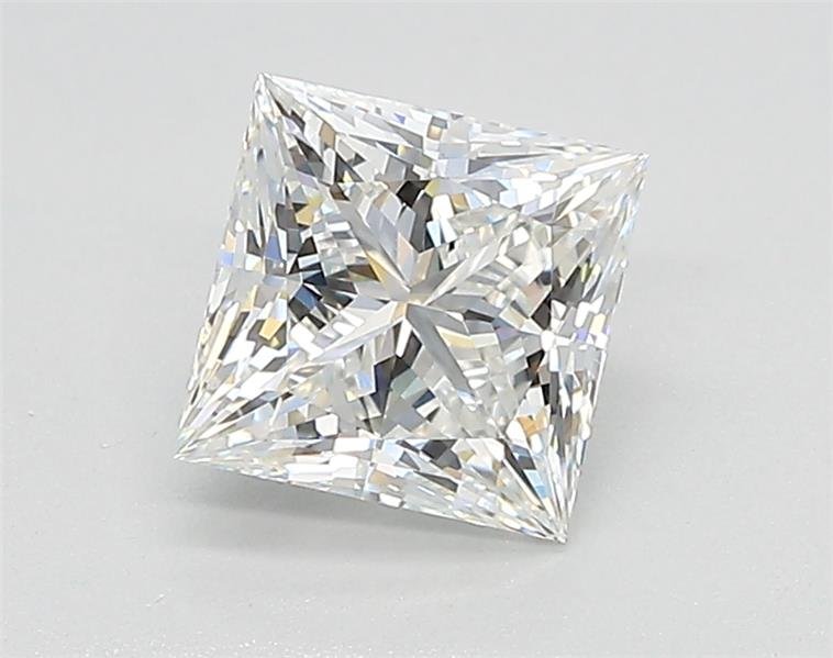 1.13ct E VVS2 Rare Carat Ideal Cut Princess Lab Grown Diamond