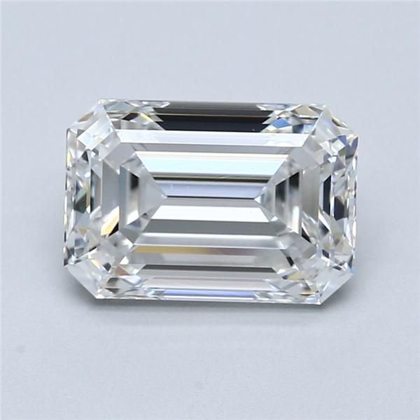 3.05ct E VS1 Excellent Cut Emerald Diamond