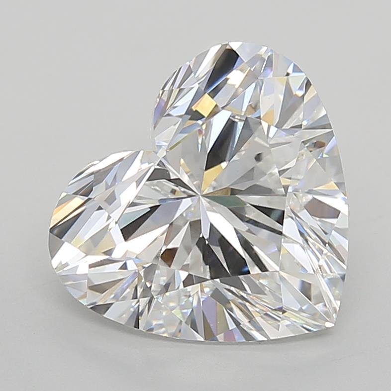 5.09ct E VS1 Rare Carat Ideal Cut Heart Lab Grown Diamond