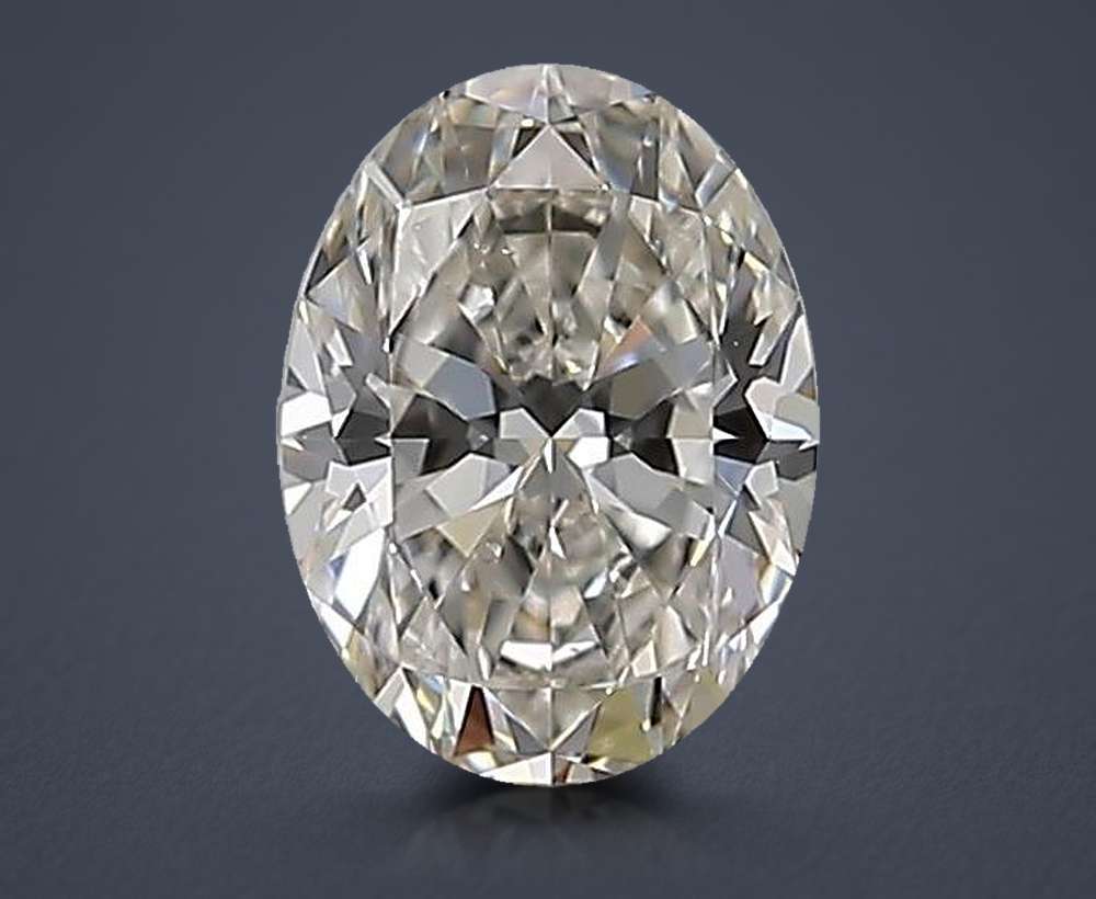 0.70 Carat Oval Natural Diamond