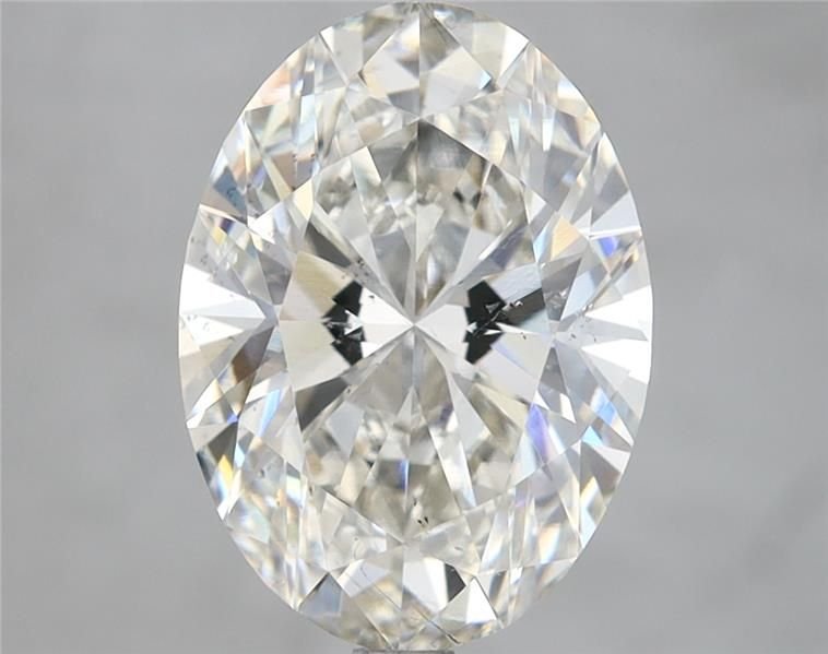 3.04ct I SI2 Rare Carat Ideal Cut Oval Lab Grown Diamond