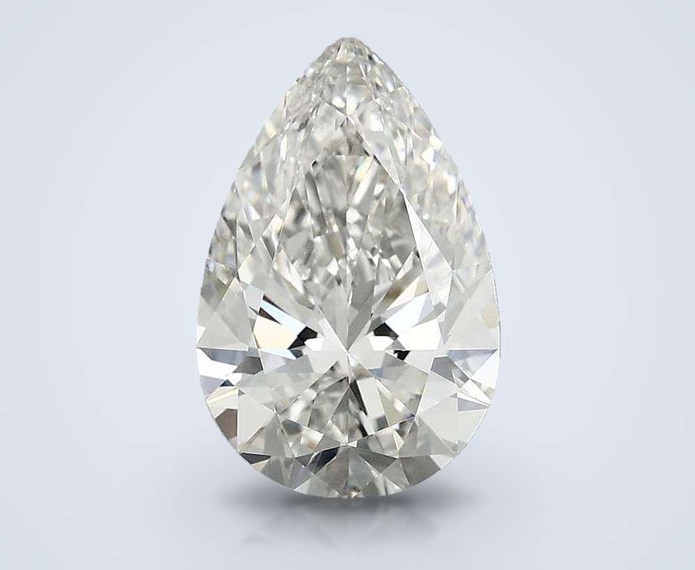 3.00 Carat Pear Lab Diamond