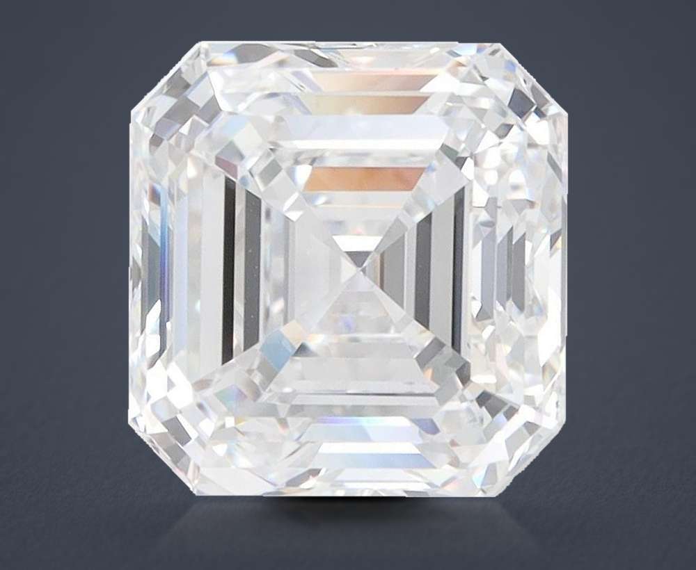 2.97 Carat Asscher Lab Diamond