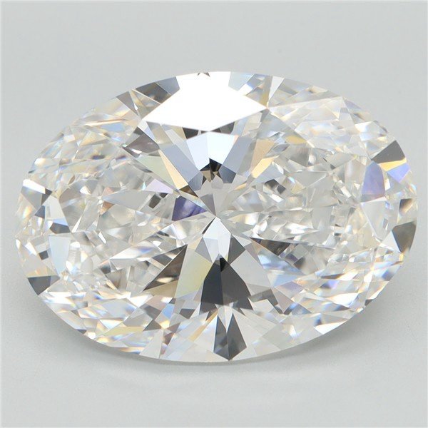 8.06ct E VVS2 Rare Carat Ideal Cut Oval Lab Grown Diamond