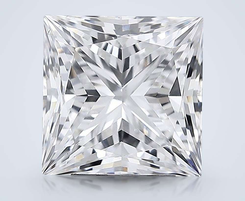 3.97 Carat Princess Lab Diamond