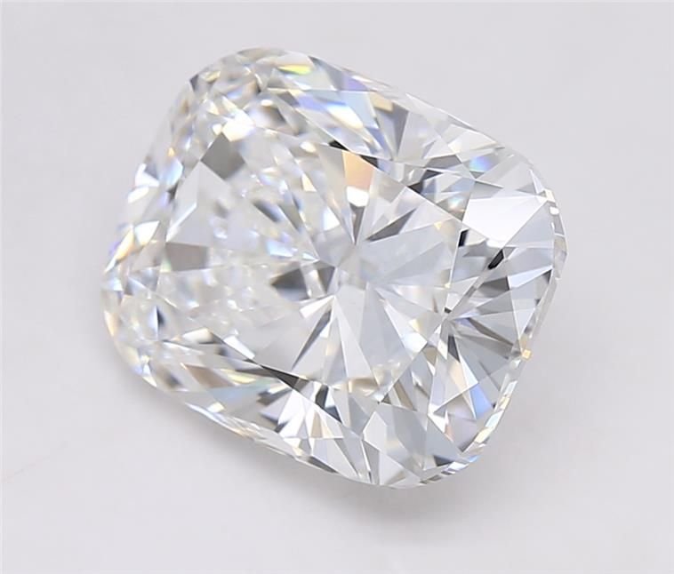 4.10ct E VS1 Rare Carat Ideal Cut Cushion Lab Grown Diamond