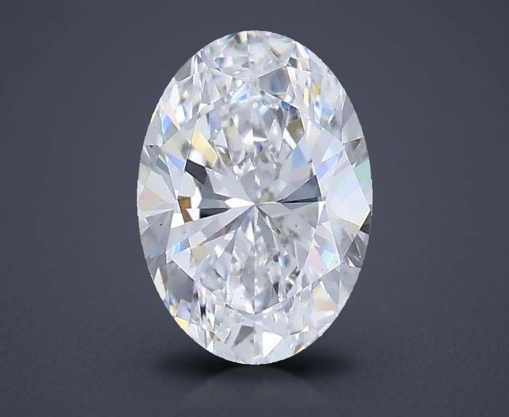 0.91 Carat Oval Lab Diamond