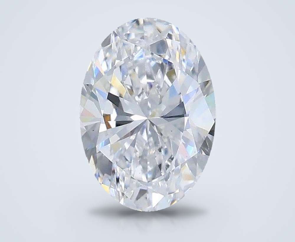0.91 Carat Oval Lab Diamond