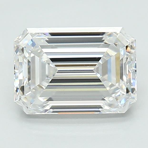 1.59ct E VS1 Rare Carat Ideal Cut Emerald Lab Grown Diamond