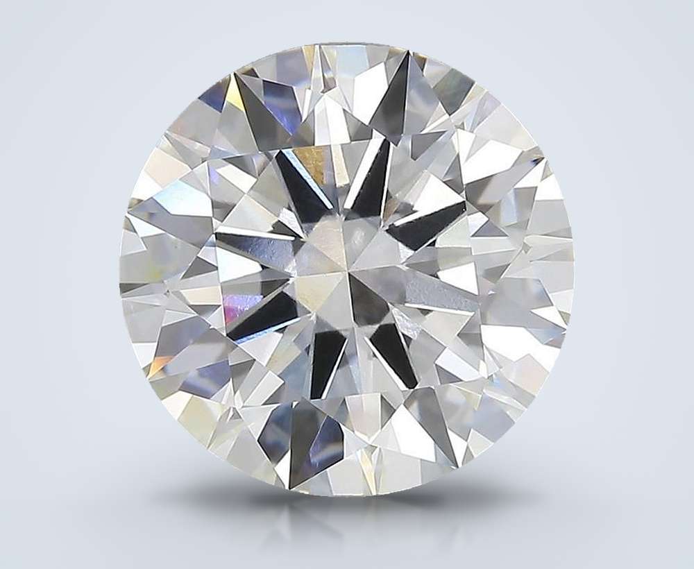 6.05 Carat Round Lab Diamond
