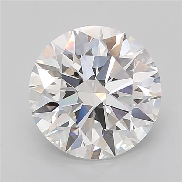 3.03ct E VS1 Rare Carat Ideal Cut Round Lab Grown Diamond