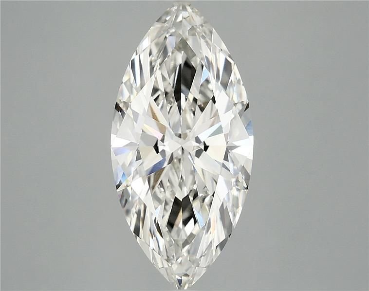 3.08ct H VS1 Rare Carat Ideal Cut Marquise Lab Grown Diamond