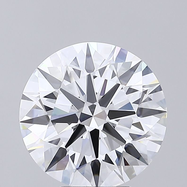 6.11ct D IF Rare Carat Ideal Cut Round Lab Grown Diamond