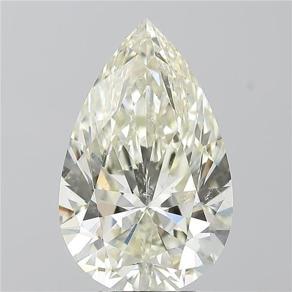 5.15ct J SI1 Rare Carat Ideal Cut Pear Diamond