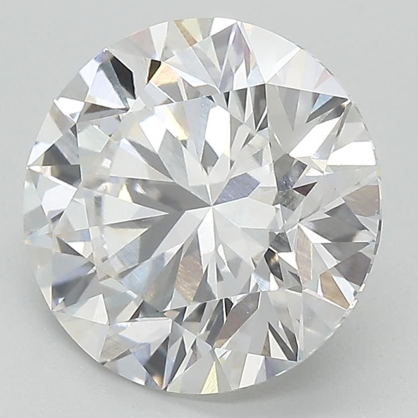 4.30ct H VVS1 Rare Carat Ideal Cut Round Lab Grown Diamond