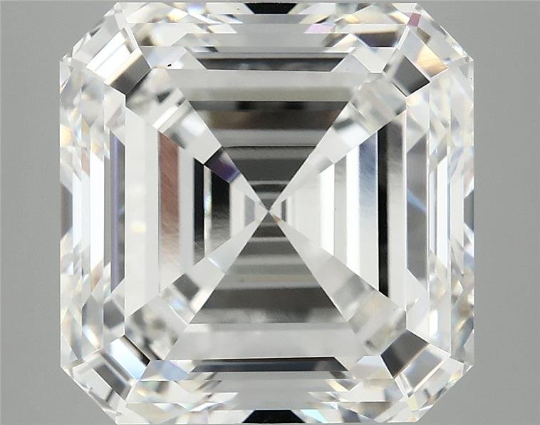 8.36ct F VVS2 Excellent Cut Asscher Lab Grown Diamond