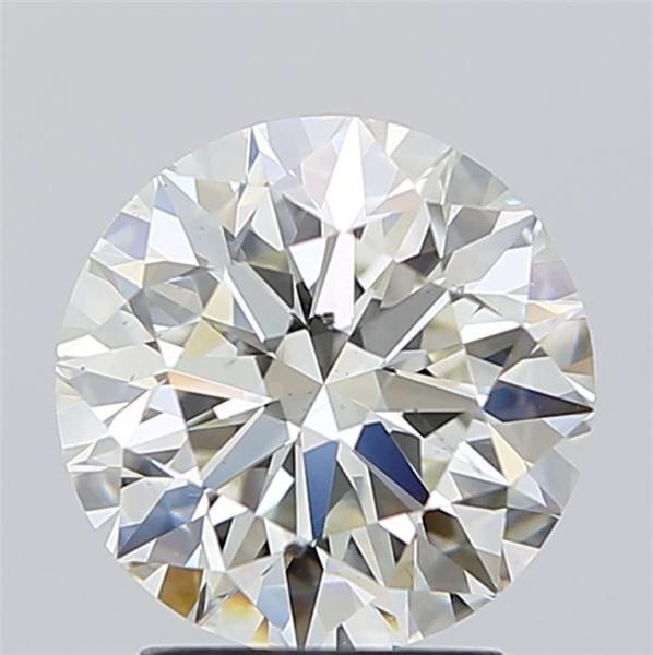 2.76ct I VS2 Excellent Cut Round Diamond