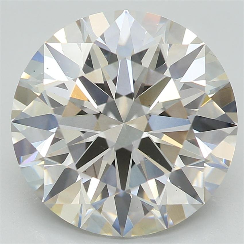 3.58ct H VS2 Rare Carat Ideal Cut Round Lab Grown Diamond