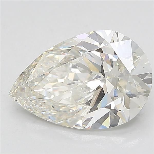 2.52ct H VS1 Rare Carat Ideal Cut Pear Lab Grown Diamond