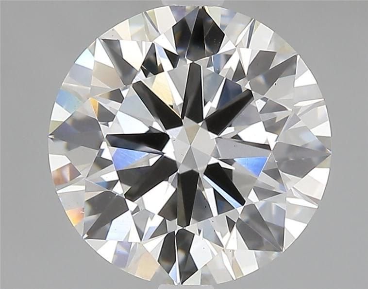 2.55ct H VS2 Rare Carat Ideal Cut Round Lab Grown Diamond