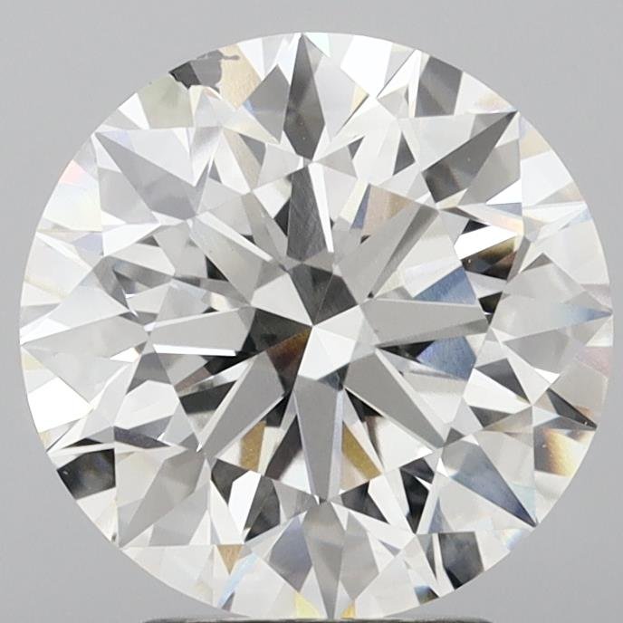 4.64ct F SI1 Rare Carat Ideal Cut Round Lab Grown Diamond