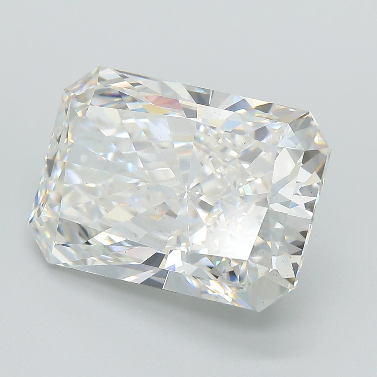 8.09ct G VS2 Rare Carat Ideal Cut Radiant Lab Grown Diamond