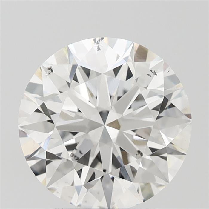 3.05ct F SI1 Rare Carat Ideal Cut Round Lab Grown Diamond