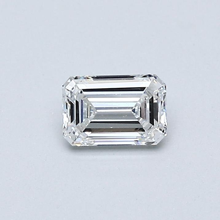 0.32ct D VS2 Rare Carat Ideal Cut Emerald Diamond