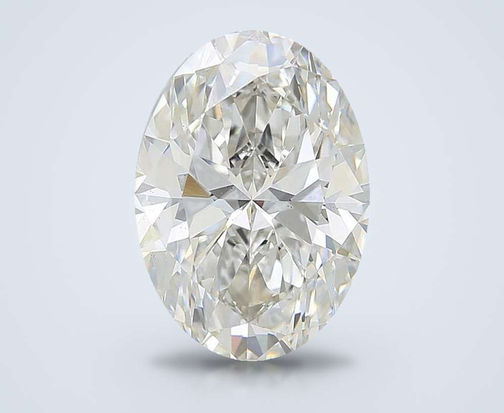 5.68 Carat Oval Lab Diamond