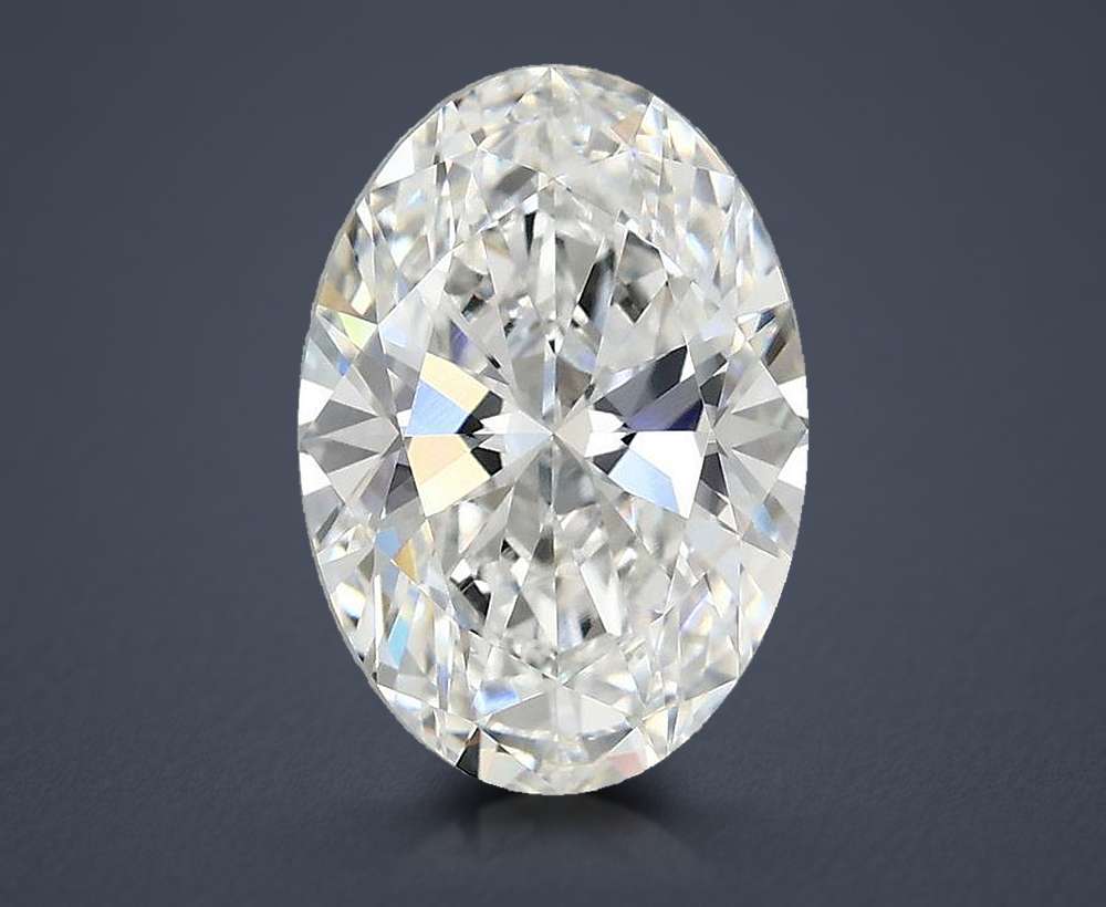 2.83 Carat Oval Lab Diamond