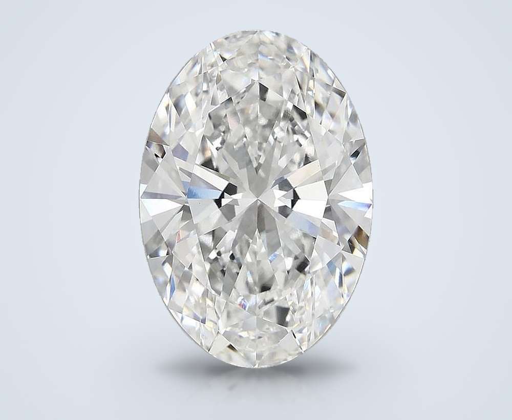 6.26 Carat Oval Lab Diamond