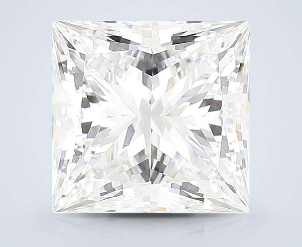 3.72 Carat Princess Lab Diamond